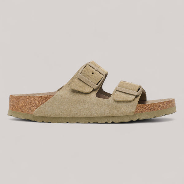 Birkenstock Arizona Narrow Suede Leather Soft Footbed