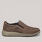Grundy's Shoes Josef Seibel Giuseppe 09 brown leather slip-on men's shoe with orthotic-friendly supportive sole