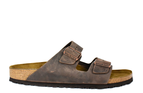 edderkop stil Sydøst BIRKENSTOCK - ARIZONA - NARROW - OILED LEATHER – Grundy's Shoes