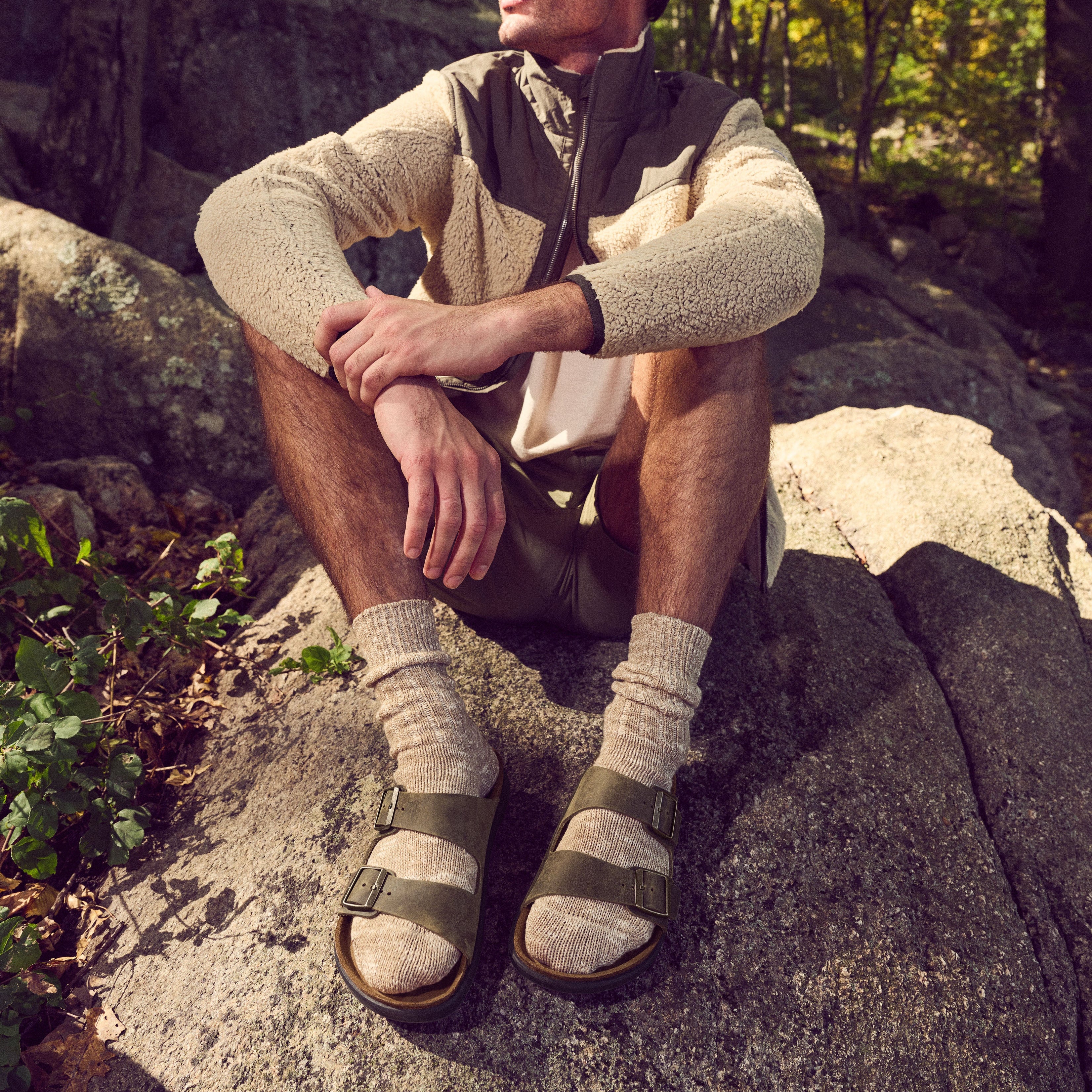 Birkenstock - Arizona Cross Town - Regular - Waxy Leather