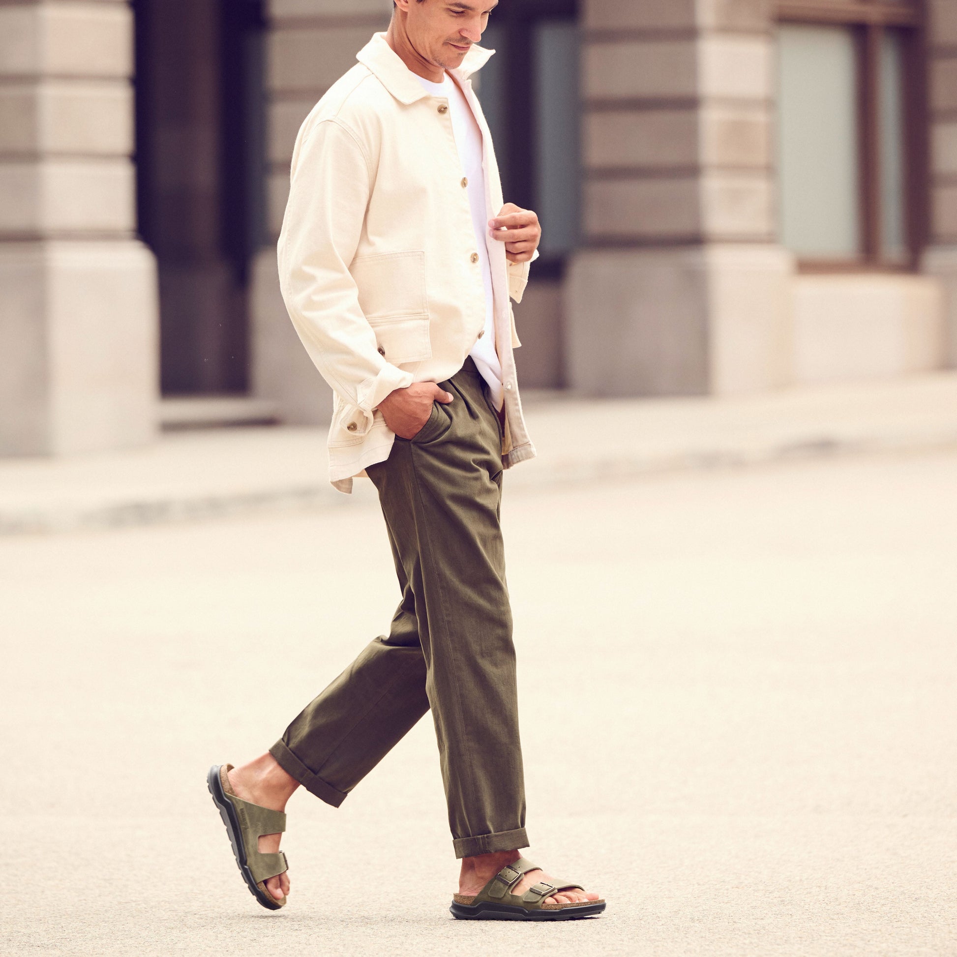 Birkenstock - Arizona Cross Town - Regular - Waxy Leather