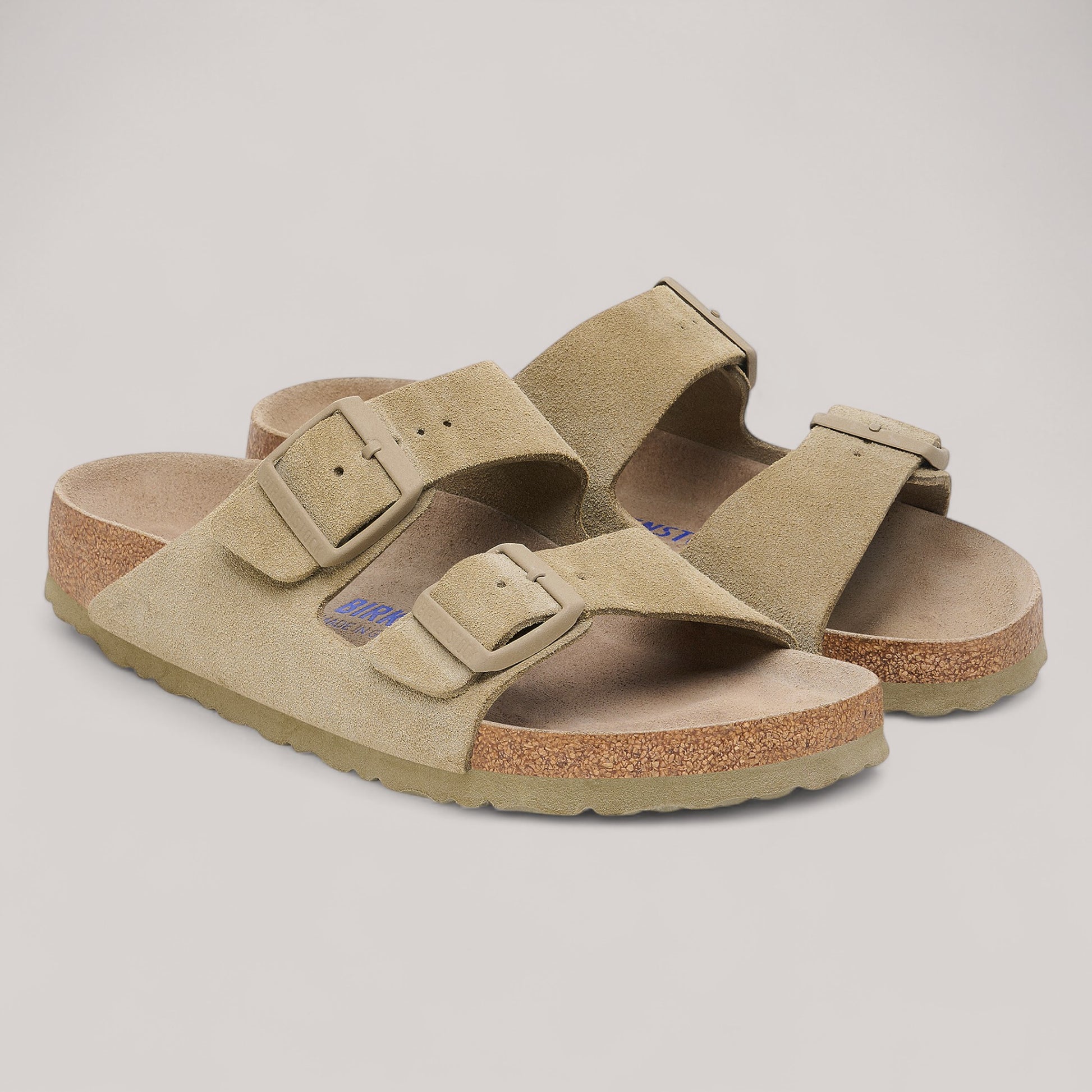 Birkenstock - Arizona - Narrow - Suede Leather - Soft Footbed