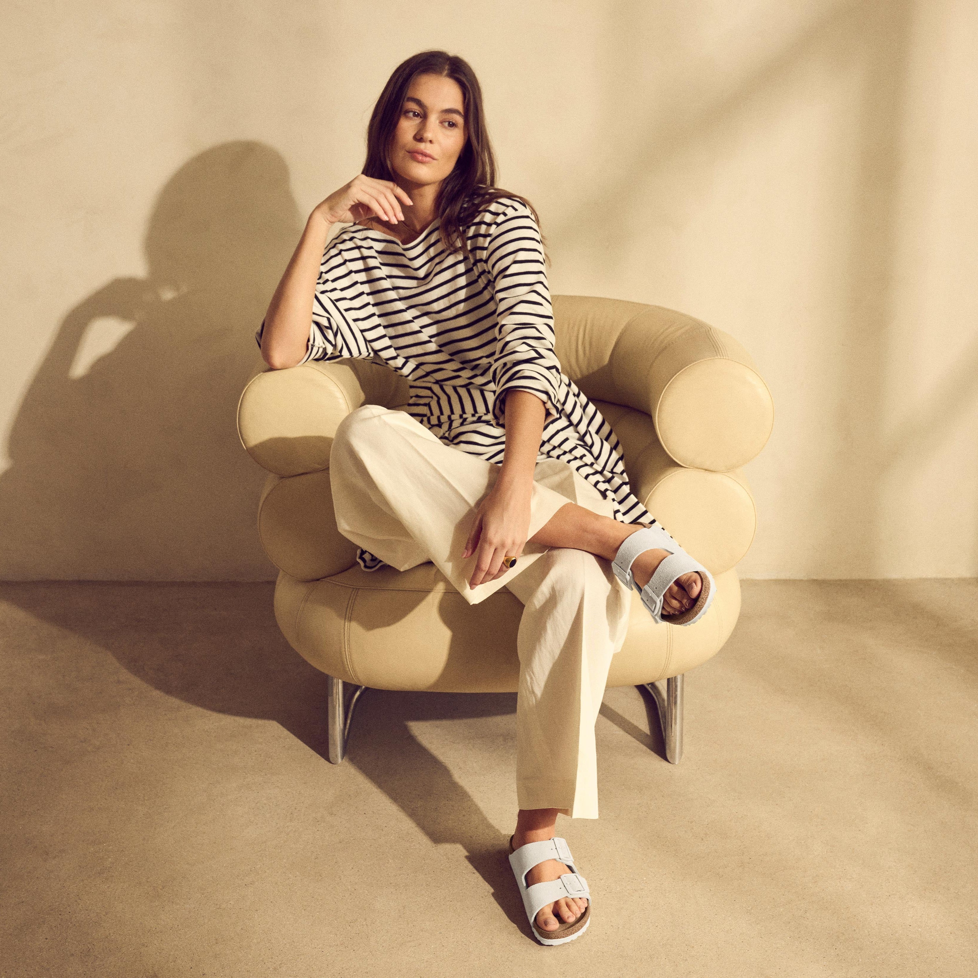 Birkenstock - Arizona - Narrow - Suede Nubuck Leather - Soft Footbed