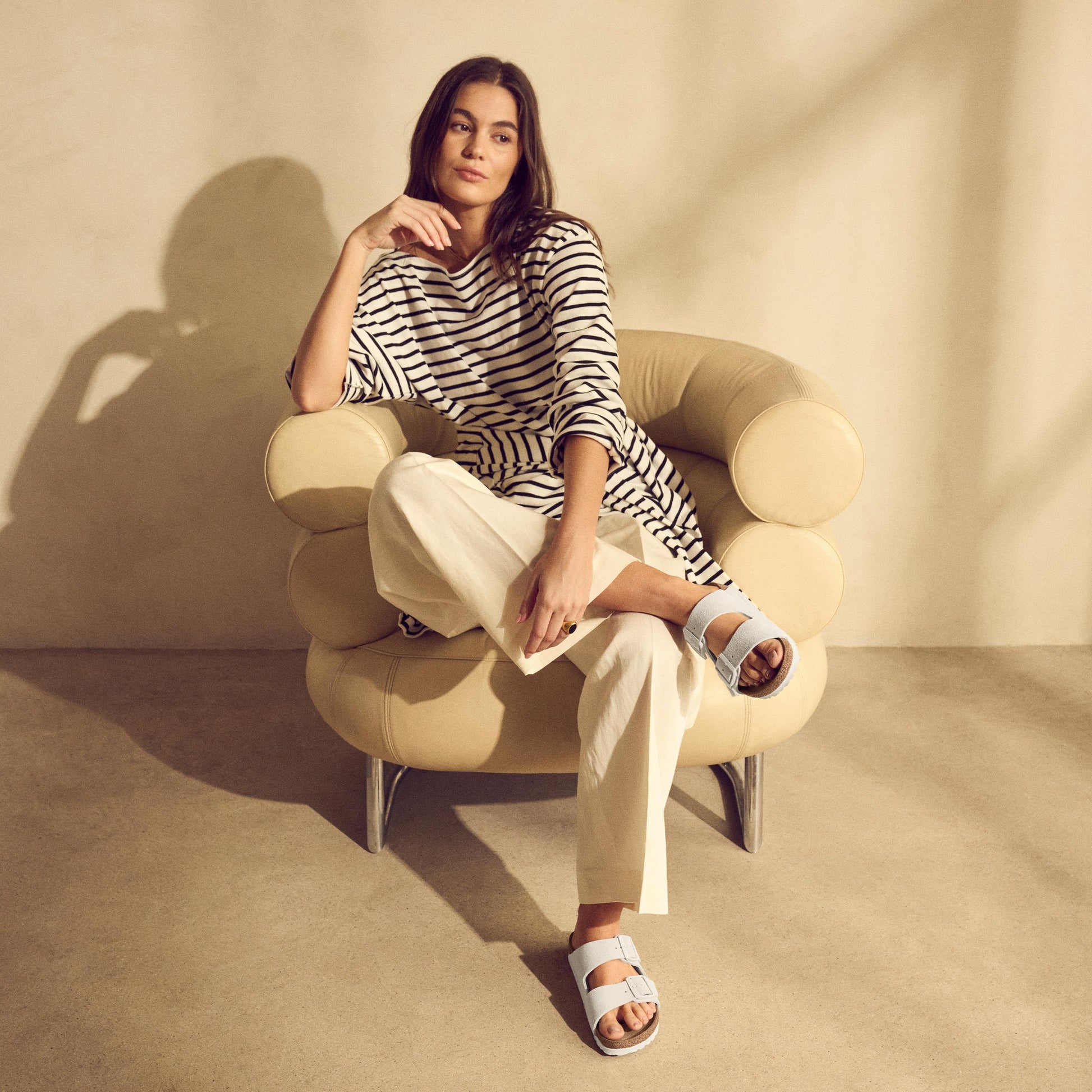 Birkenstock - Arizona - Narrow - Suede Nubuck Leather - Soft Footbed