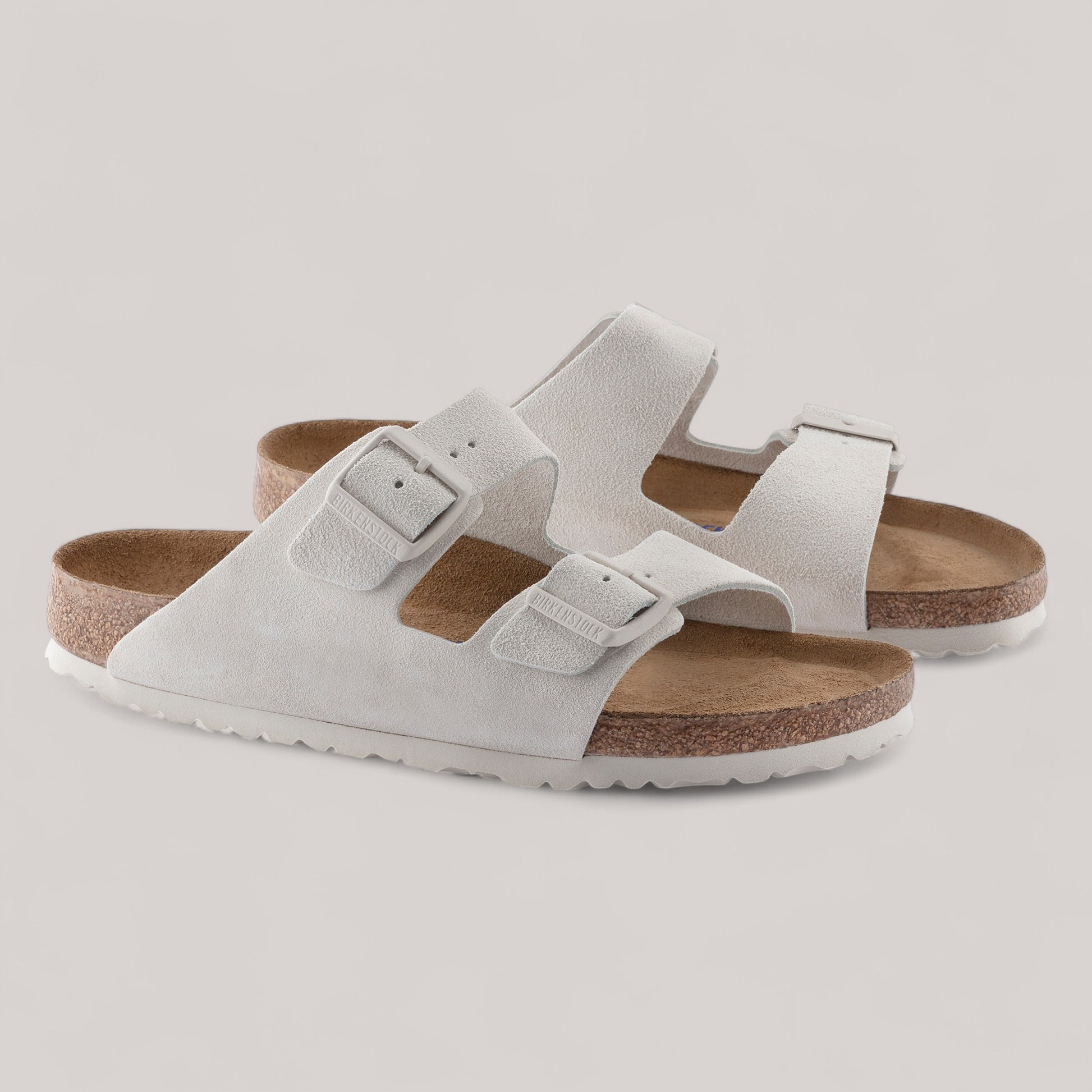 Birkenstock - Arizona - Narrow - Suede Nubuck Leather - Soft Footbed