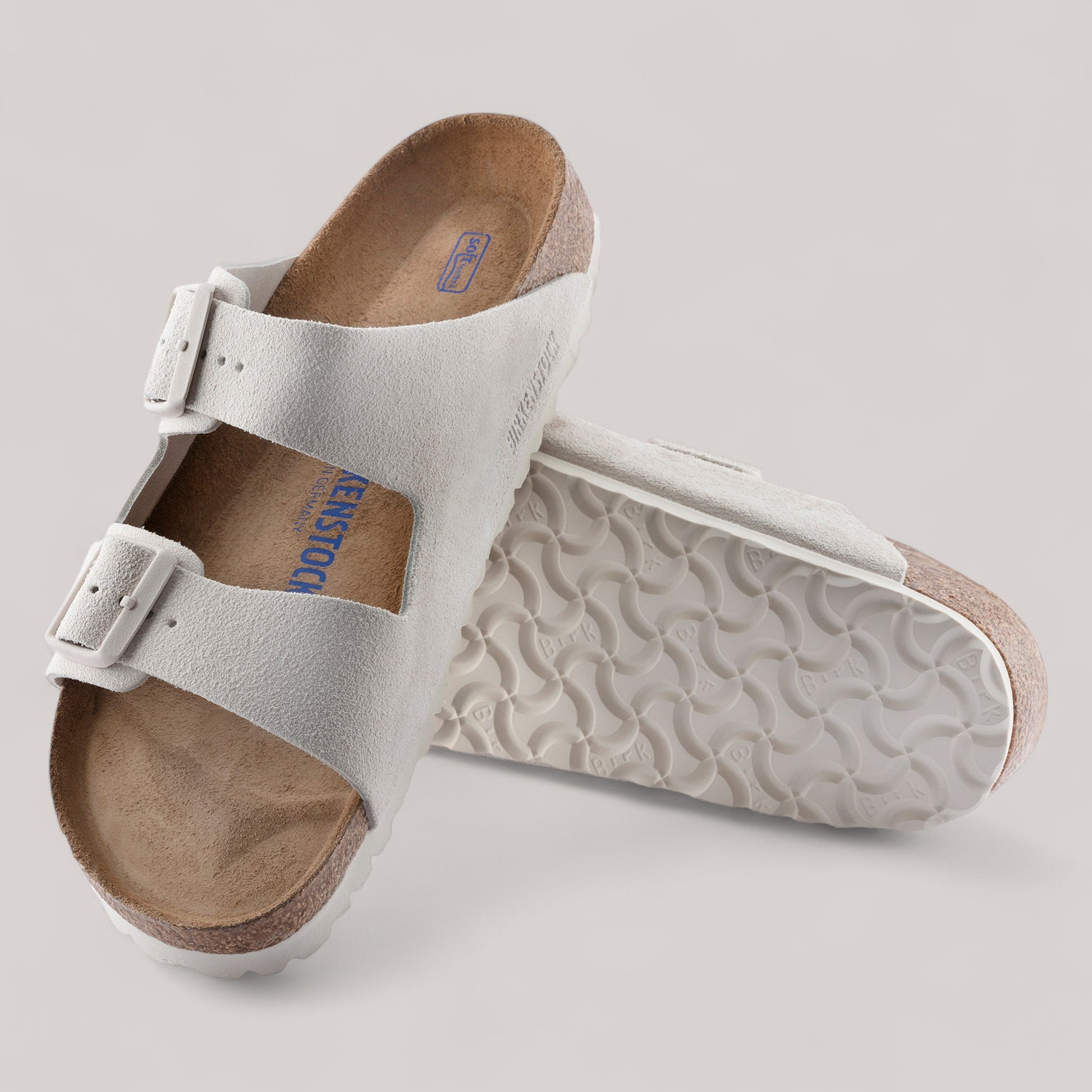 Birkenstock - Arizona - Narrow - Suede Nubuck Leather - Soft Footbed