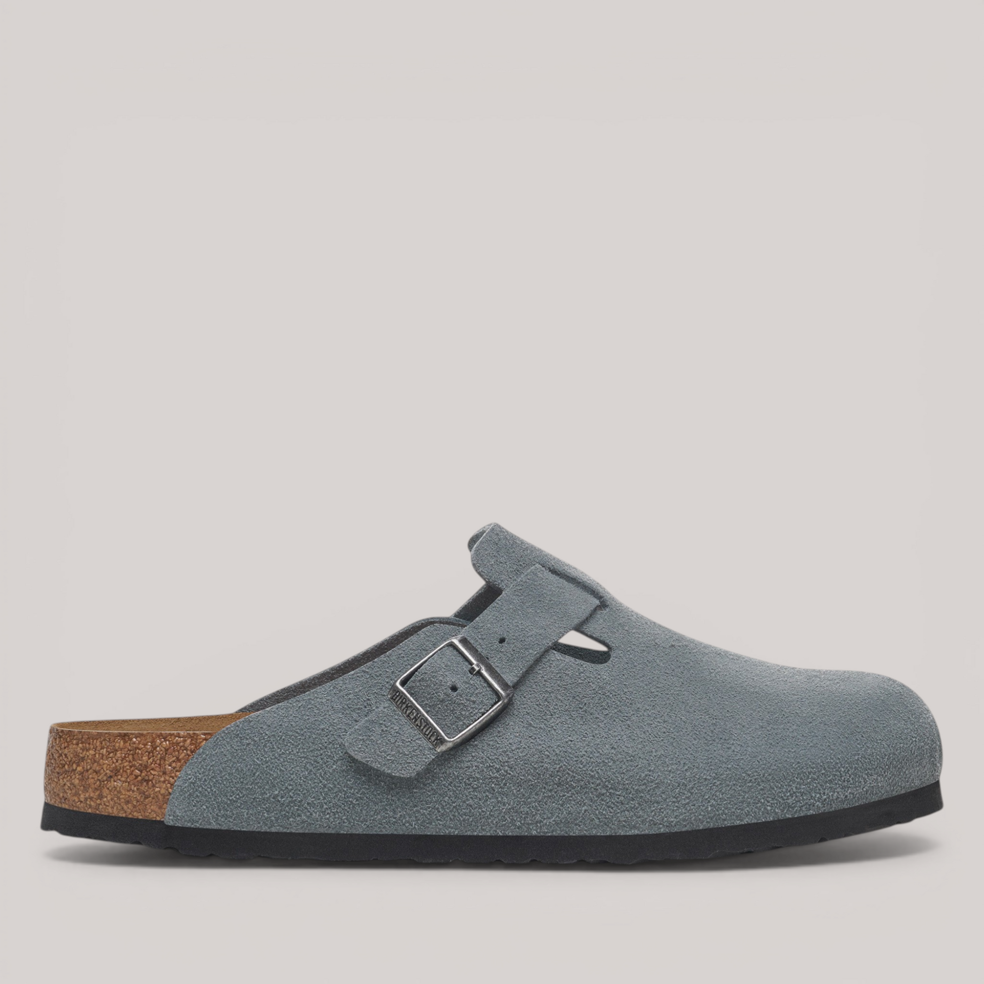 Birkenstock - Boston - Regular - Suede - Soft Footbed
