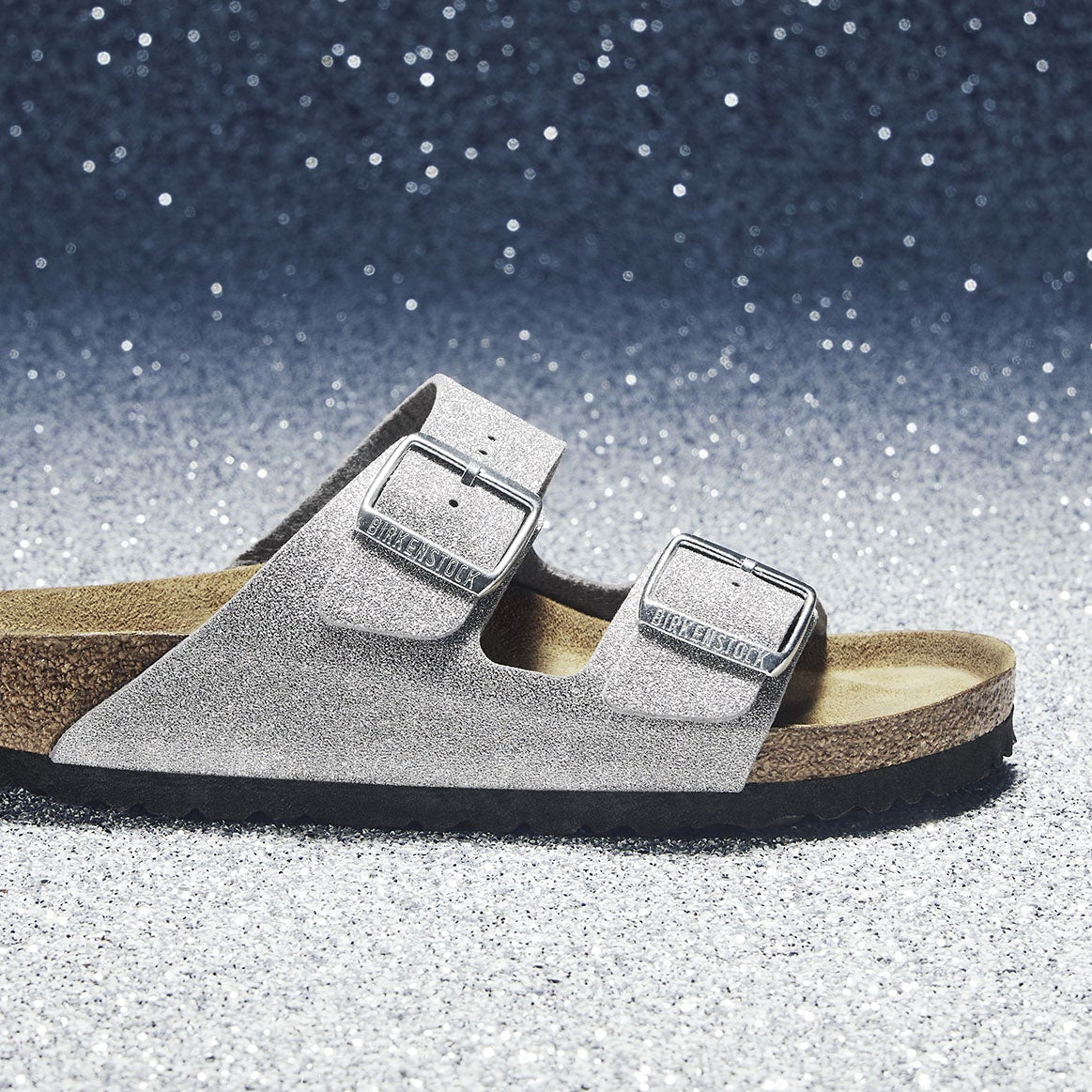 Birkenstock - Arizona Shiny Glitter - Narrow - Synthetic