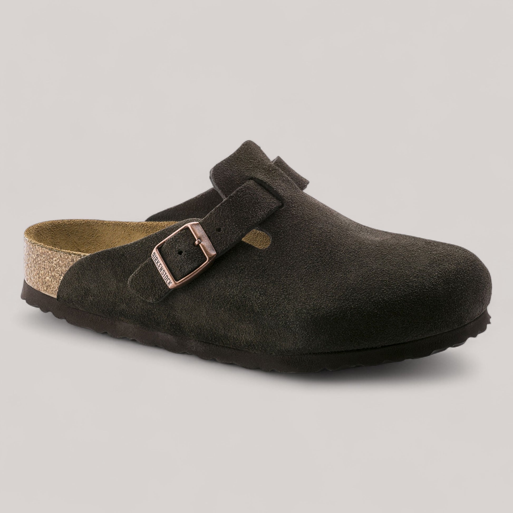Birkenstock - Boston - Regular - Suede - Soft Footbed