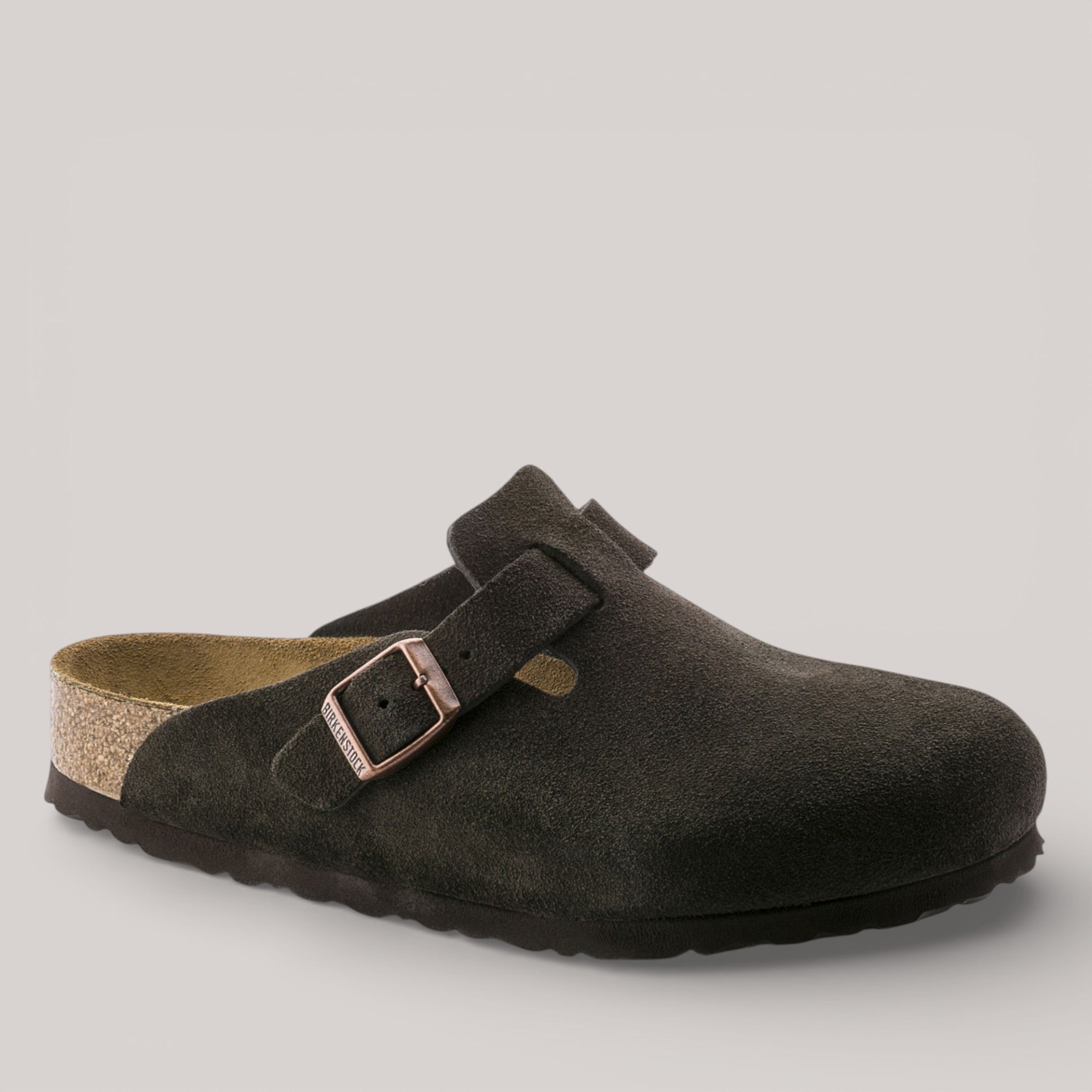 Birkenstock - Boston - Narrow - Suede - Soft Footbed