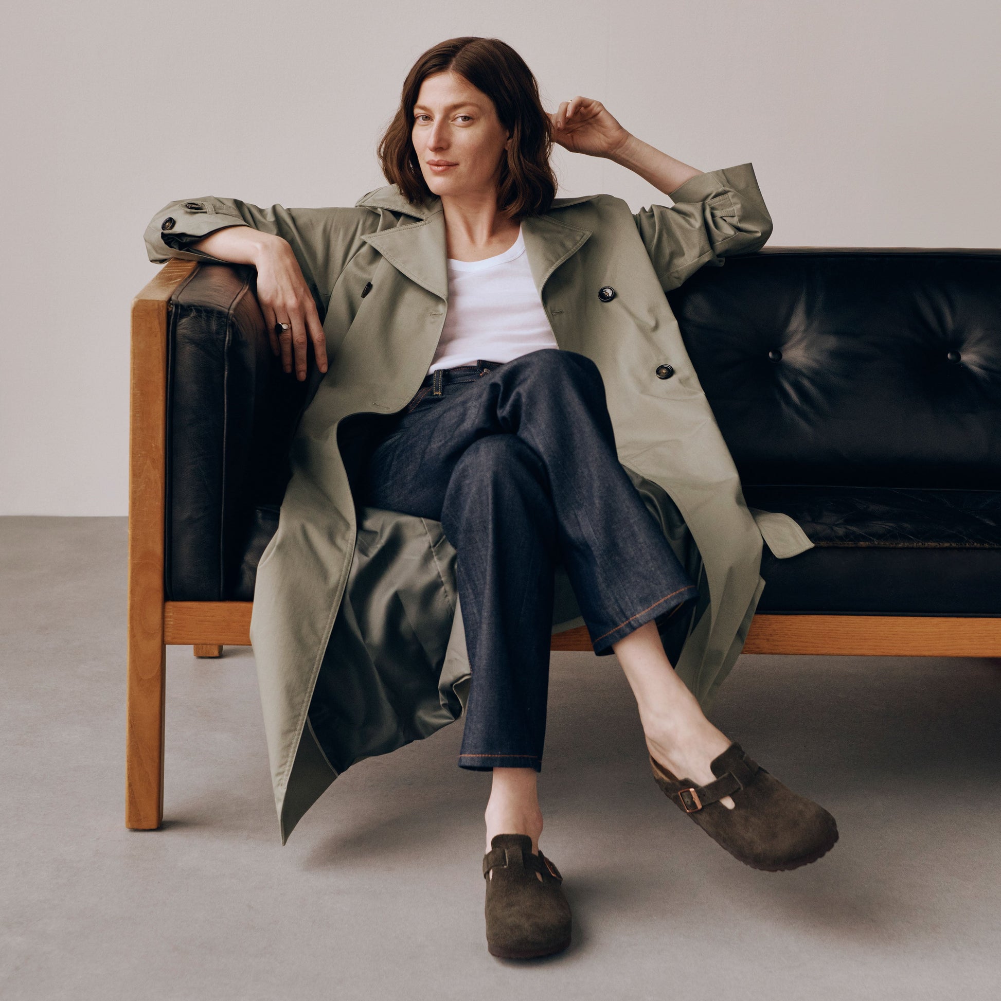 Birkenstock - Boston - Regular - Suede - Soft Footbed