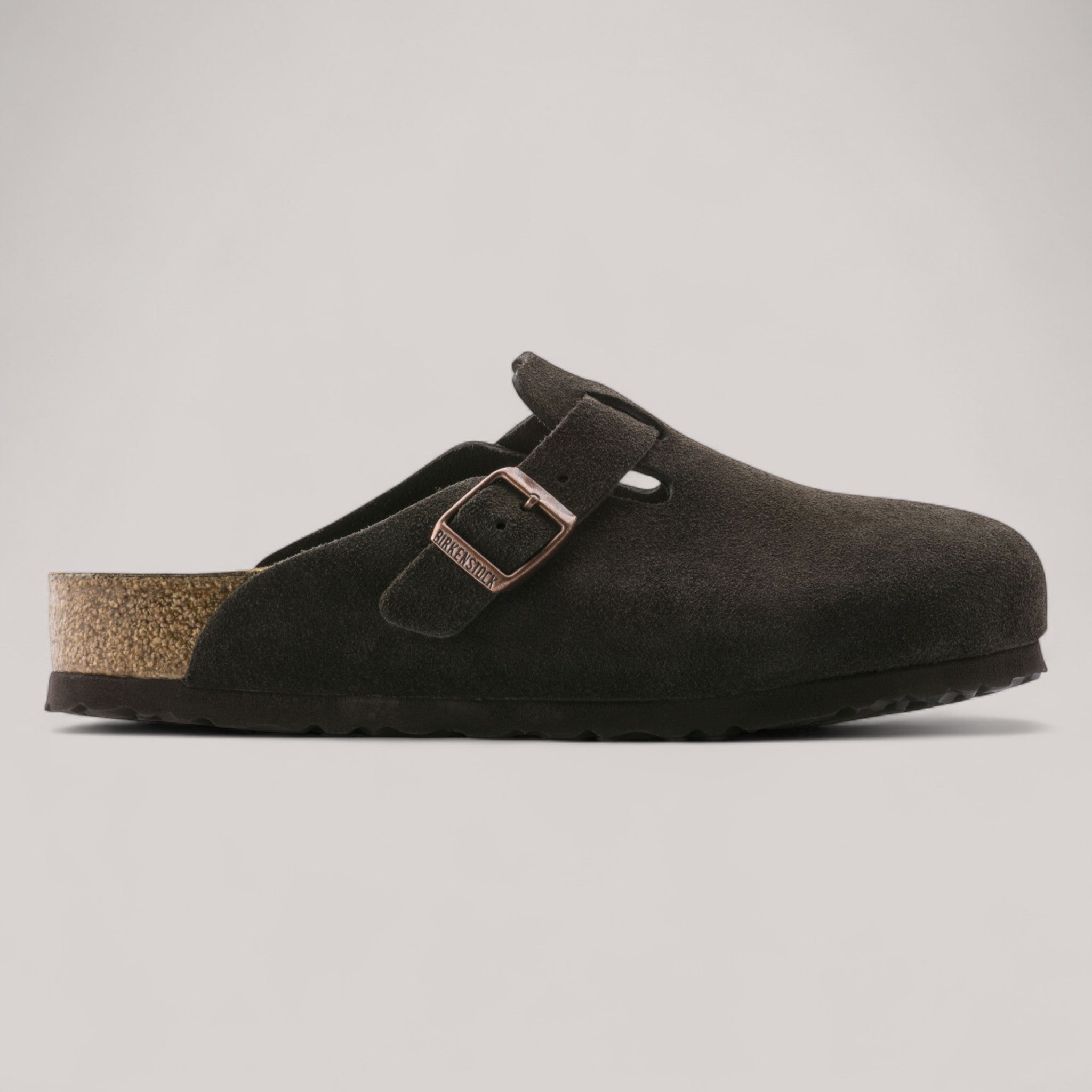 Birkenstock - Boston - Regular - Suede - Soft Footbed