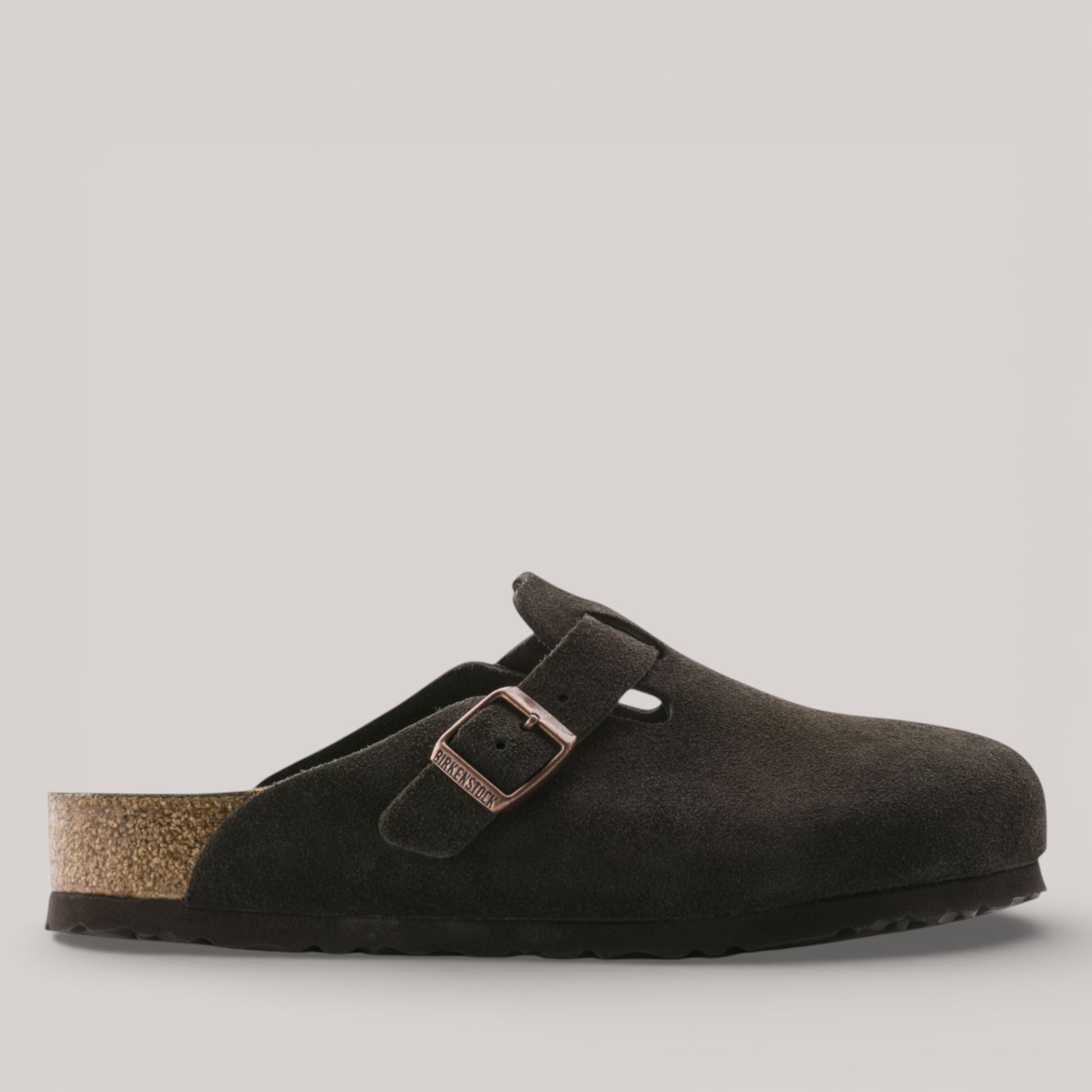 Birkenstock - Boston - Regular - Suede - Soft Footbed