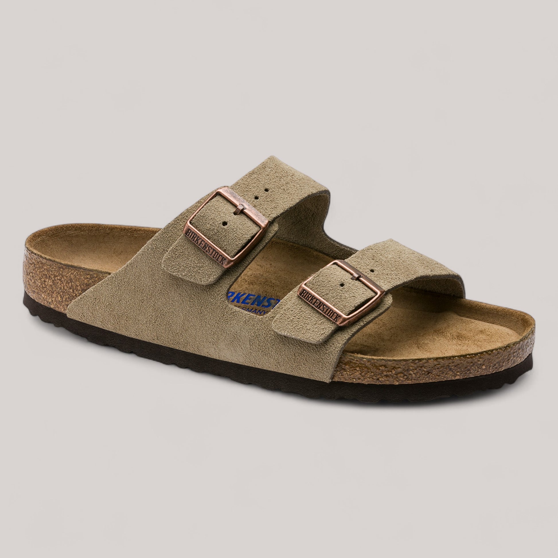 Birkenstock - Arizona - Narrow - Suede - Soft Footbed