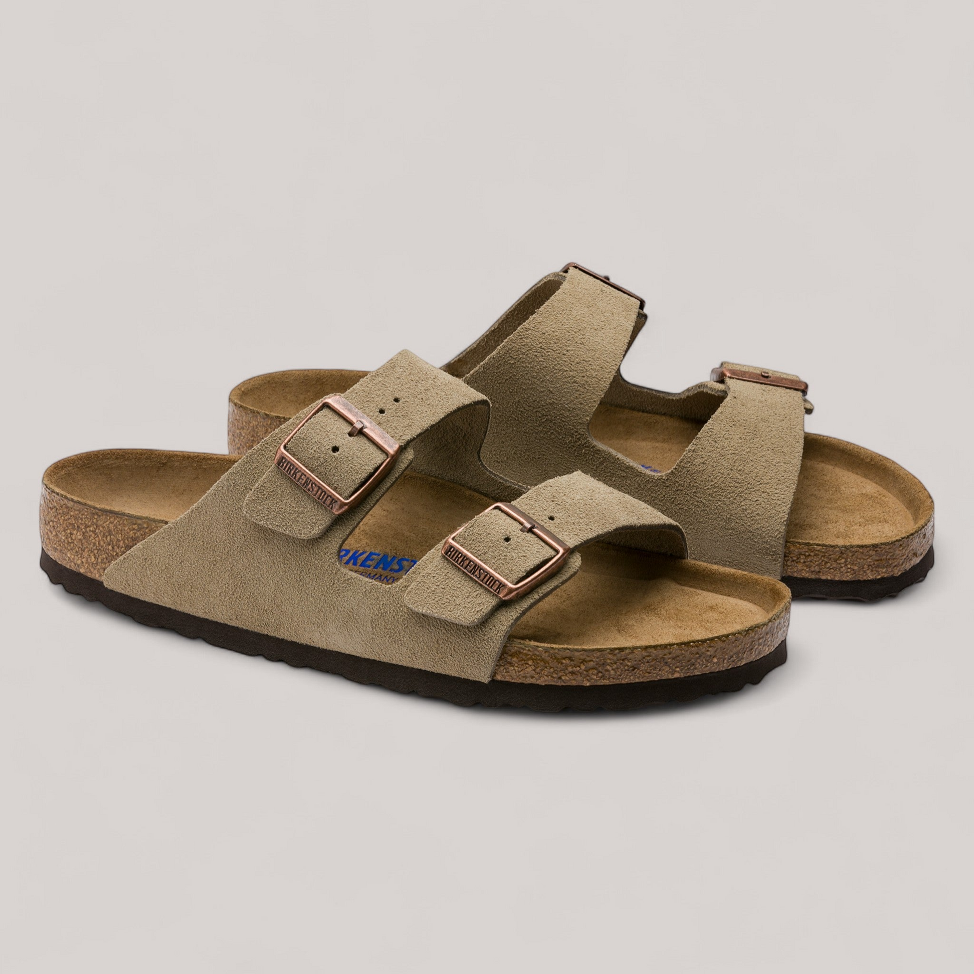 Birkenstock - Arizona - Narrow - Suede - Soft Footbed