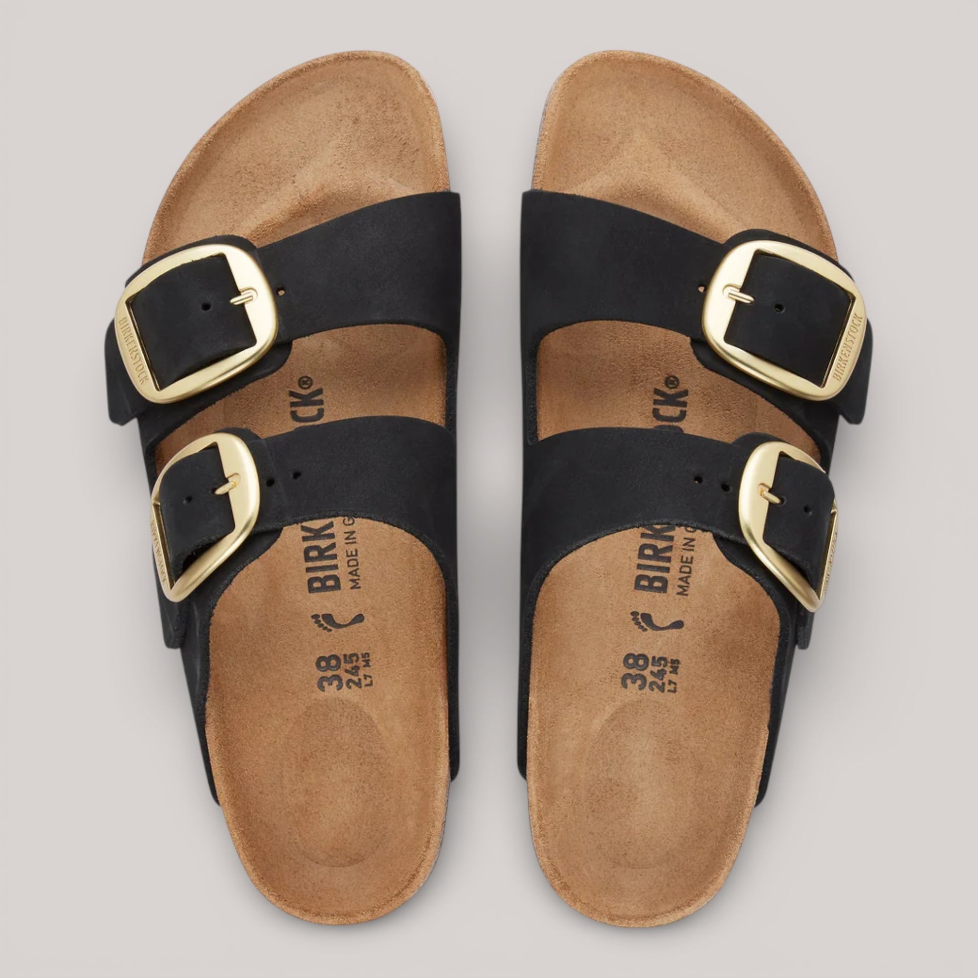 Birkenstock - Arizona Big Buckle - Narrow - Nubuck