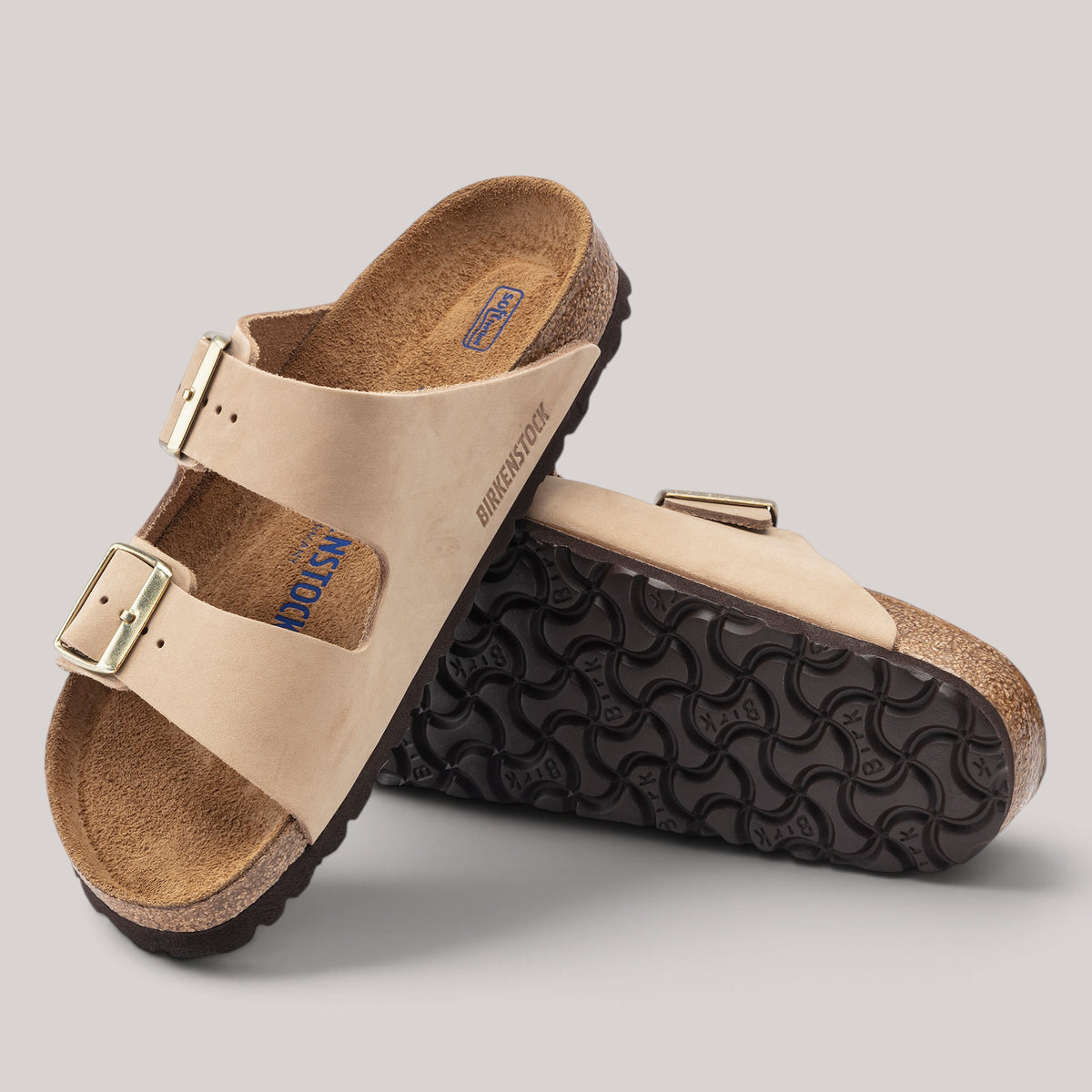 Birkenstock - Arizona - Narrow - Nubuck Leather - Soft Footbed