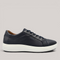 Grundy's Shoes Josef Seibel Maddox 05 blue leather sneaker with white sole and lace-up closure