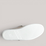 Grundy's Shoes ECCO Soft 2.0 Mary-Jane flat showing the white textured rubber outsole with branding