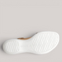 Grundy's Shoes ECCO Flash sandal showing the white textured PU outsole with a wavy grip pattern