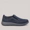 Grundy's Shoes Josef Seibel Giuseppe 09 navy blue leather slip-on shoe with contrast stitching and supportive sole