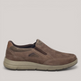 Grundy's Shoes Josef Seibel Giuseppe 09 brown leather slip-on men's shoe with orthotic-friendly supportive sole
