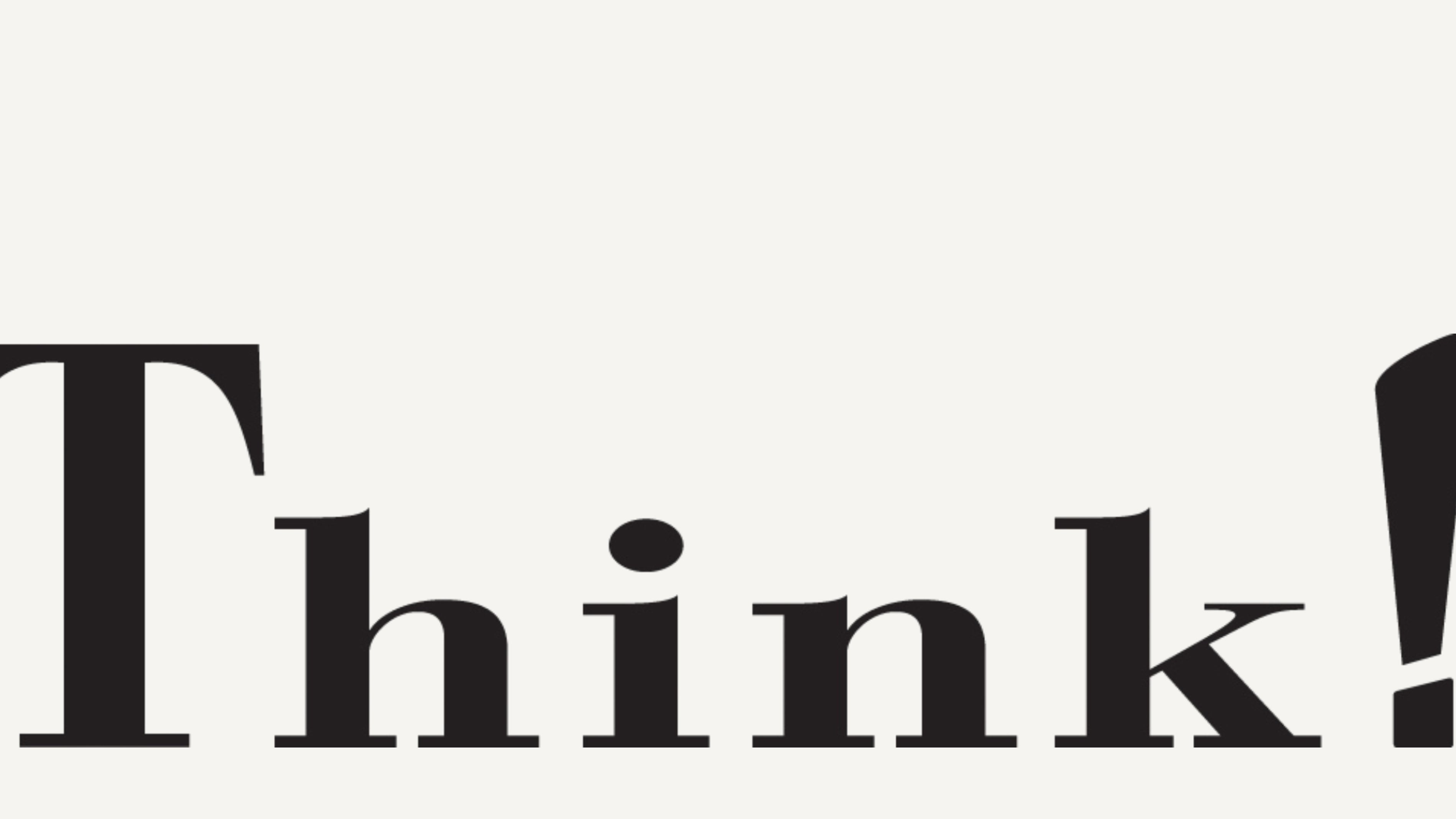 Shop Think!