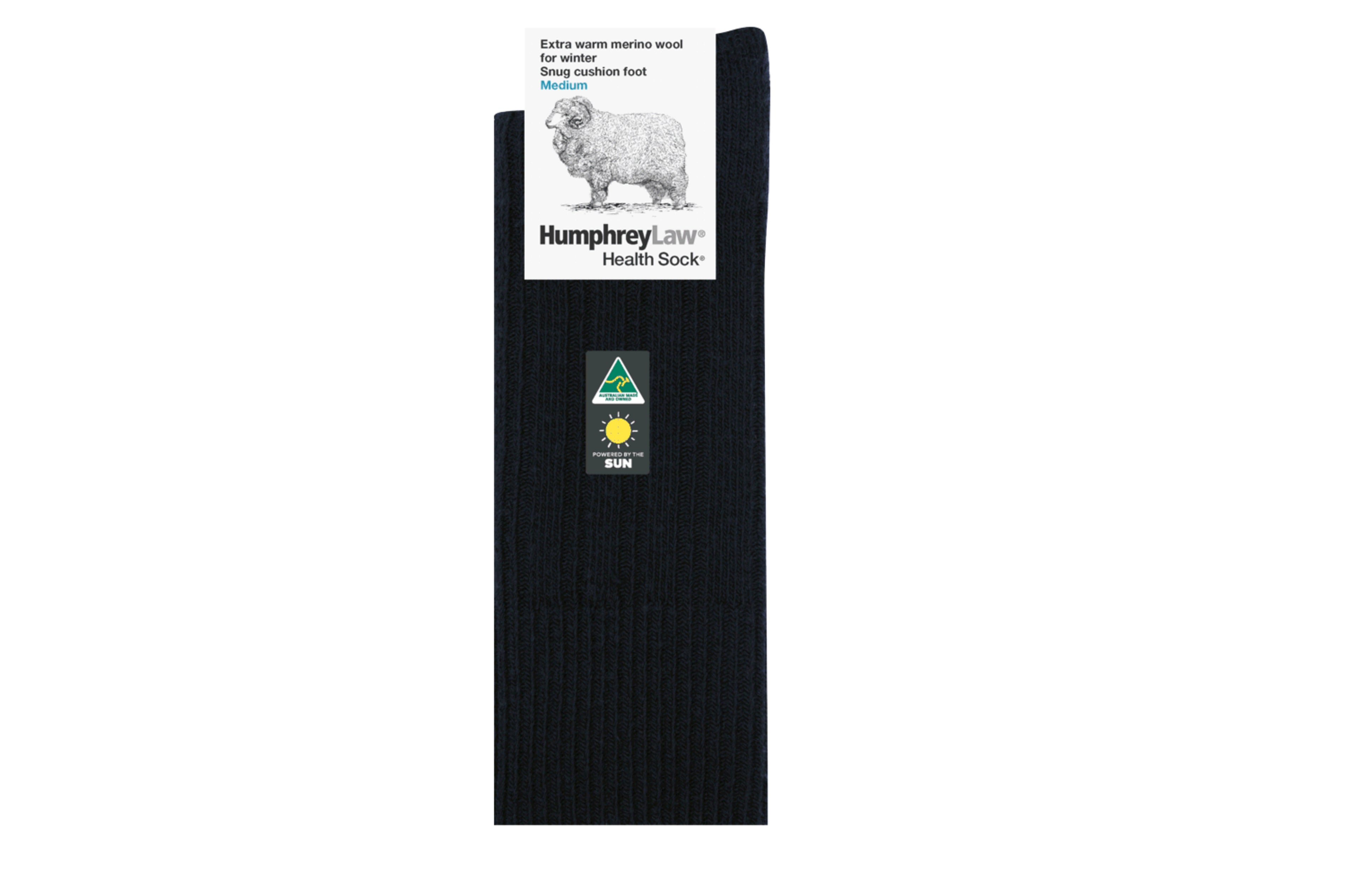 Humphrey Law - 49C - Fine Merino Wool Health Sock