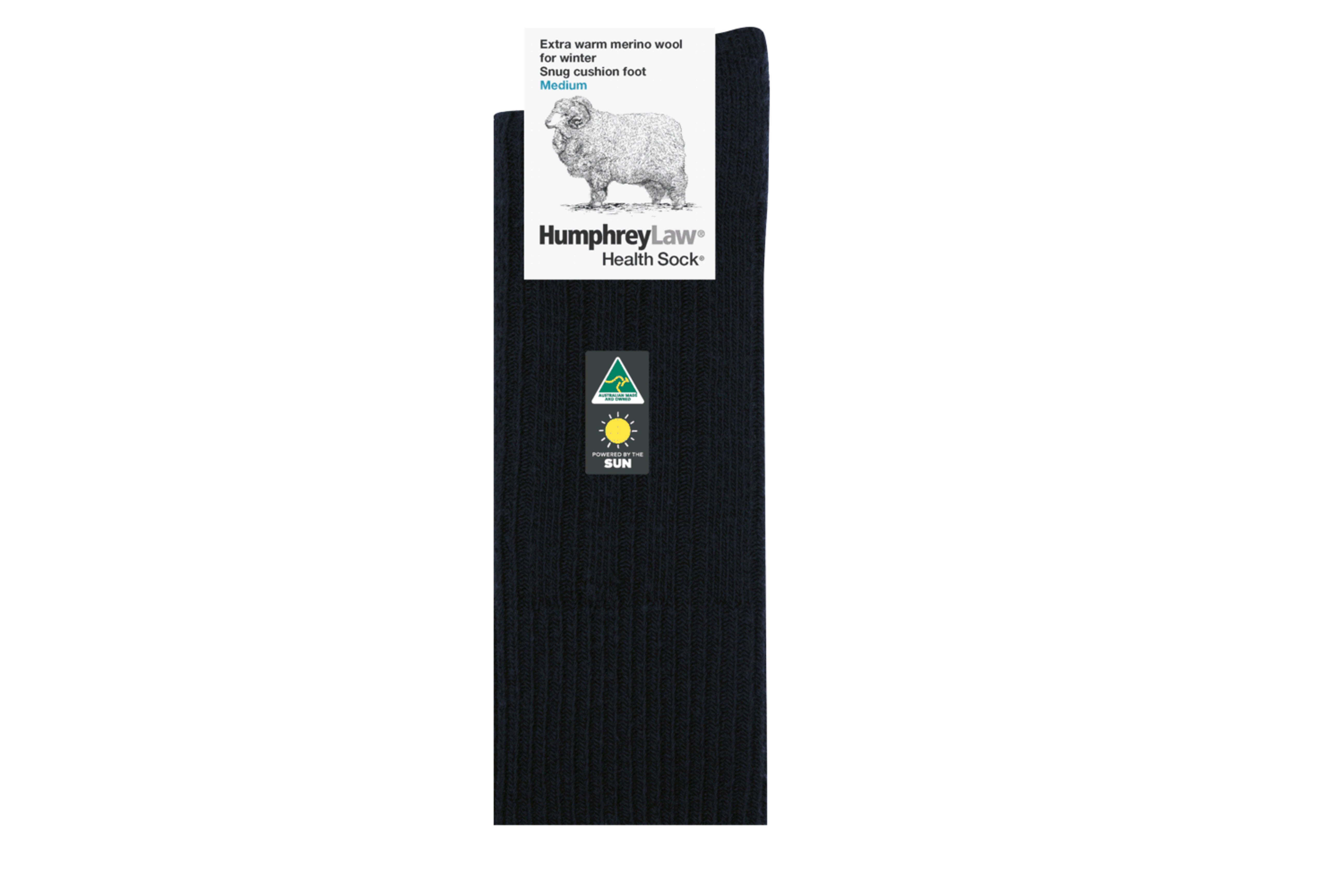Humphrey Law - 49C - Fine Merino Wool Health Sock