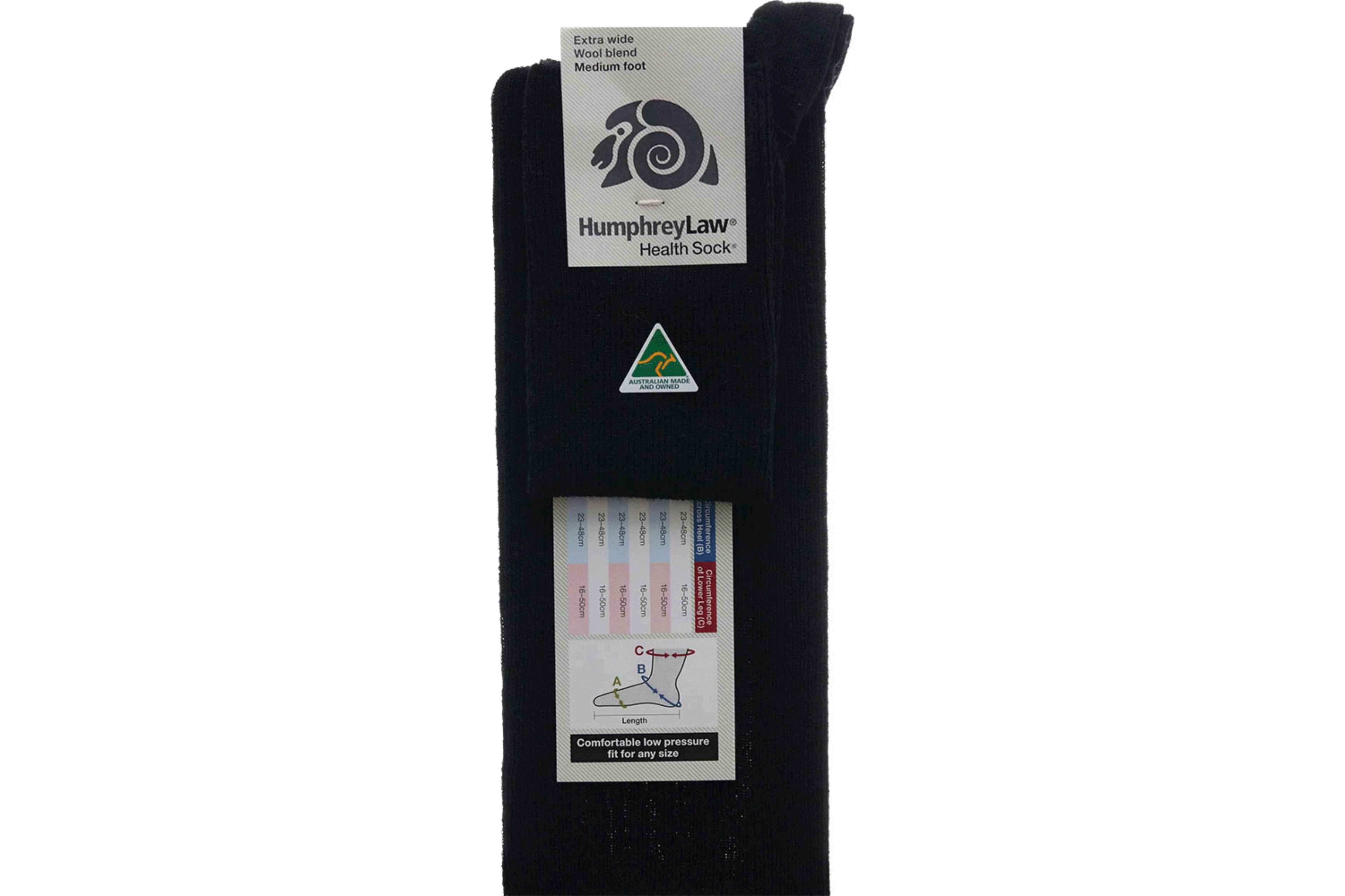 Humphrey Law - 67X - Wool/Nylon Low Pressure Health Sock